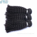 New Products Wholesale Pure Indian Remy Virgin Human Hair Weft Kinky Curly Hair Extensions